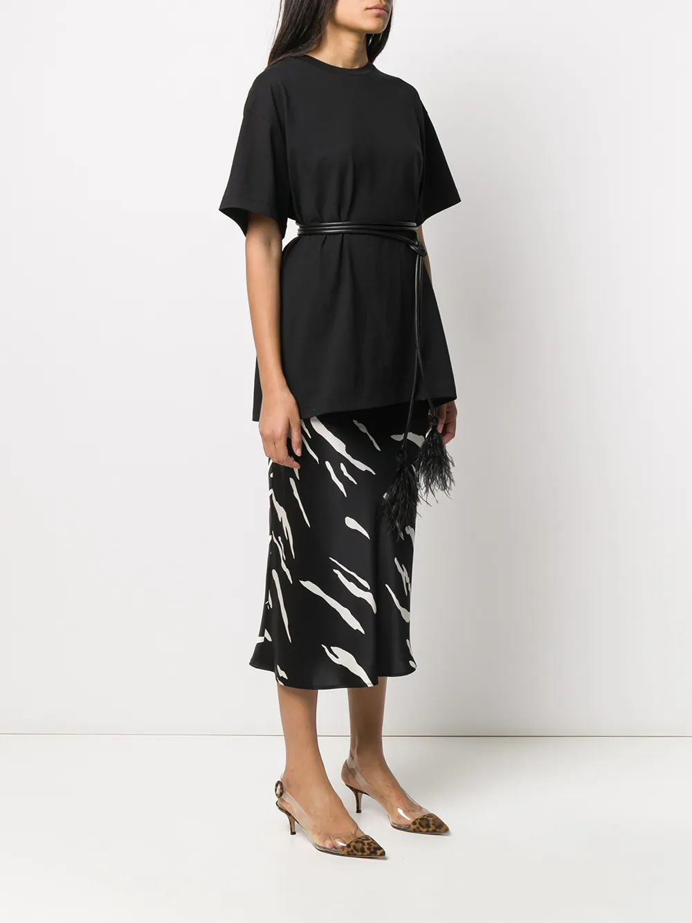 Valentino Garavani Oversized T-shirt Zwart
