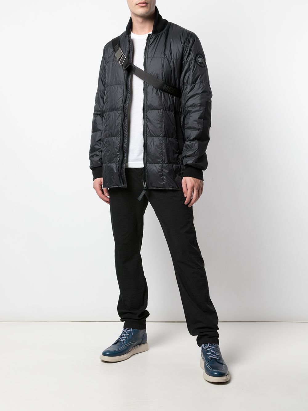 фото Canada goose пуховик harbord с капюшоном