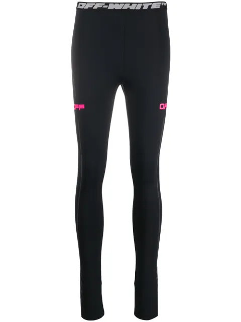 Off-White leggins con logo estampado