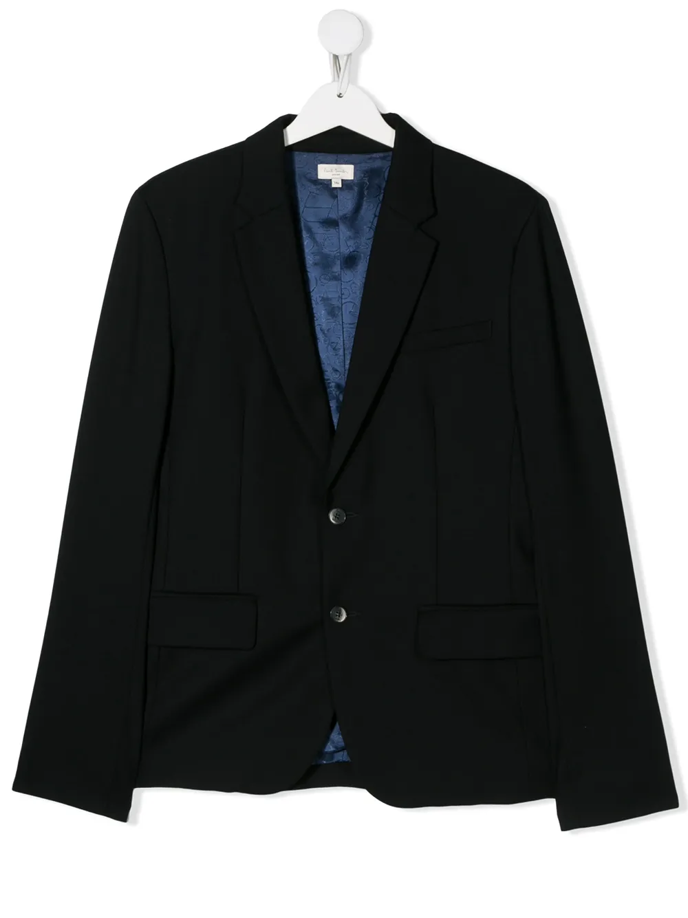 Paul Smith Junior Teen Tailored Single-breasted Blazer In Blue
