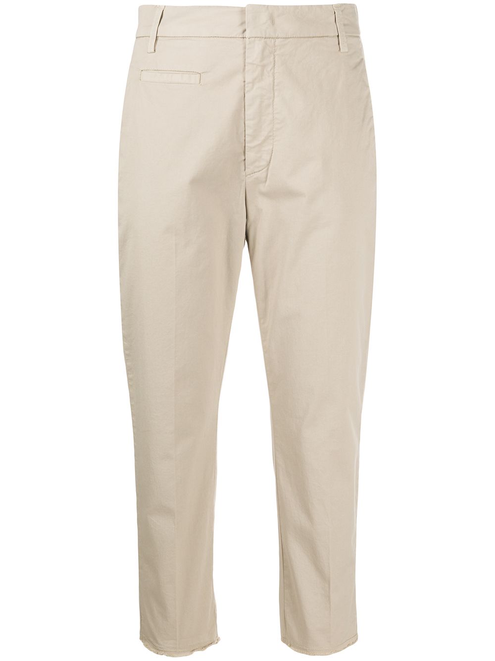 DONDUP CROPPED FITTED TROUSERS