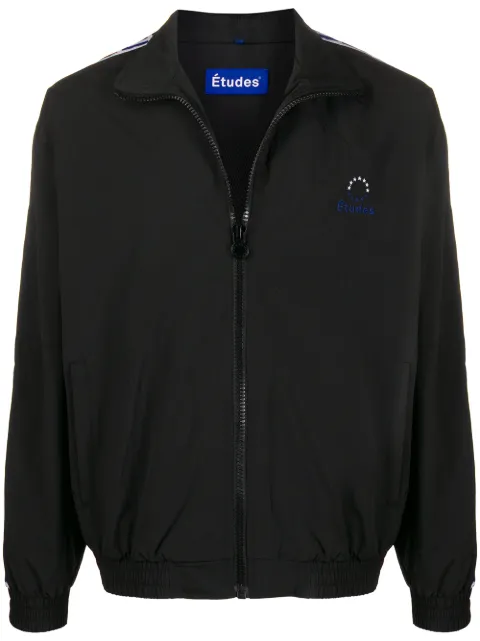 Études Studio logo zipped bomber jacket