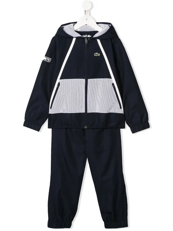 lacoste side panel tracksuit