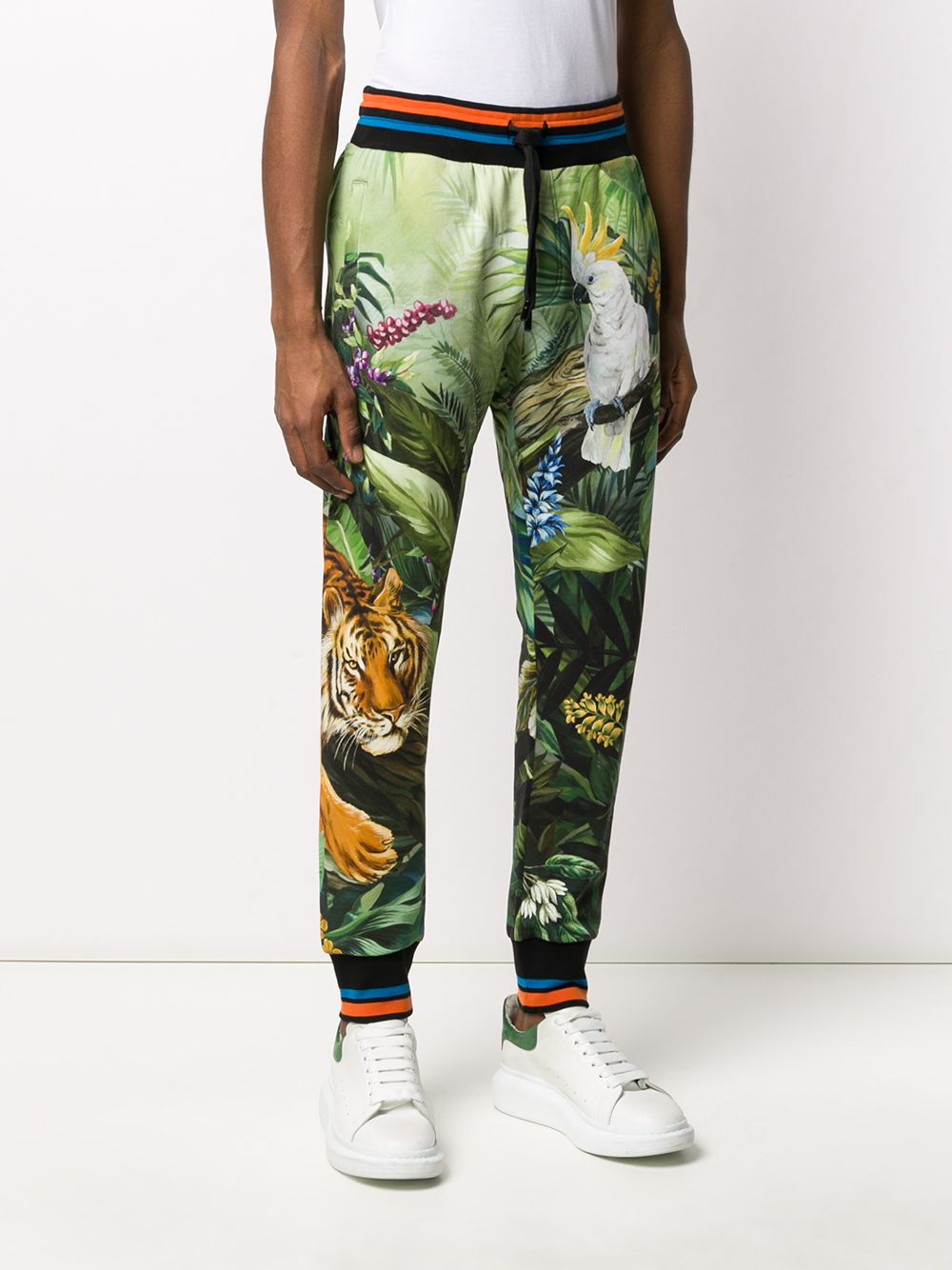 Dolce & Gabbana Jungle Print Track Pants - Farfetch