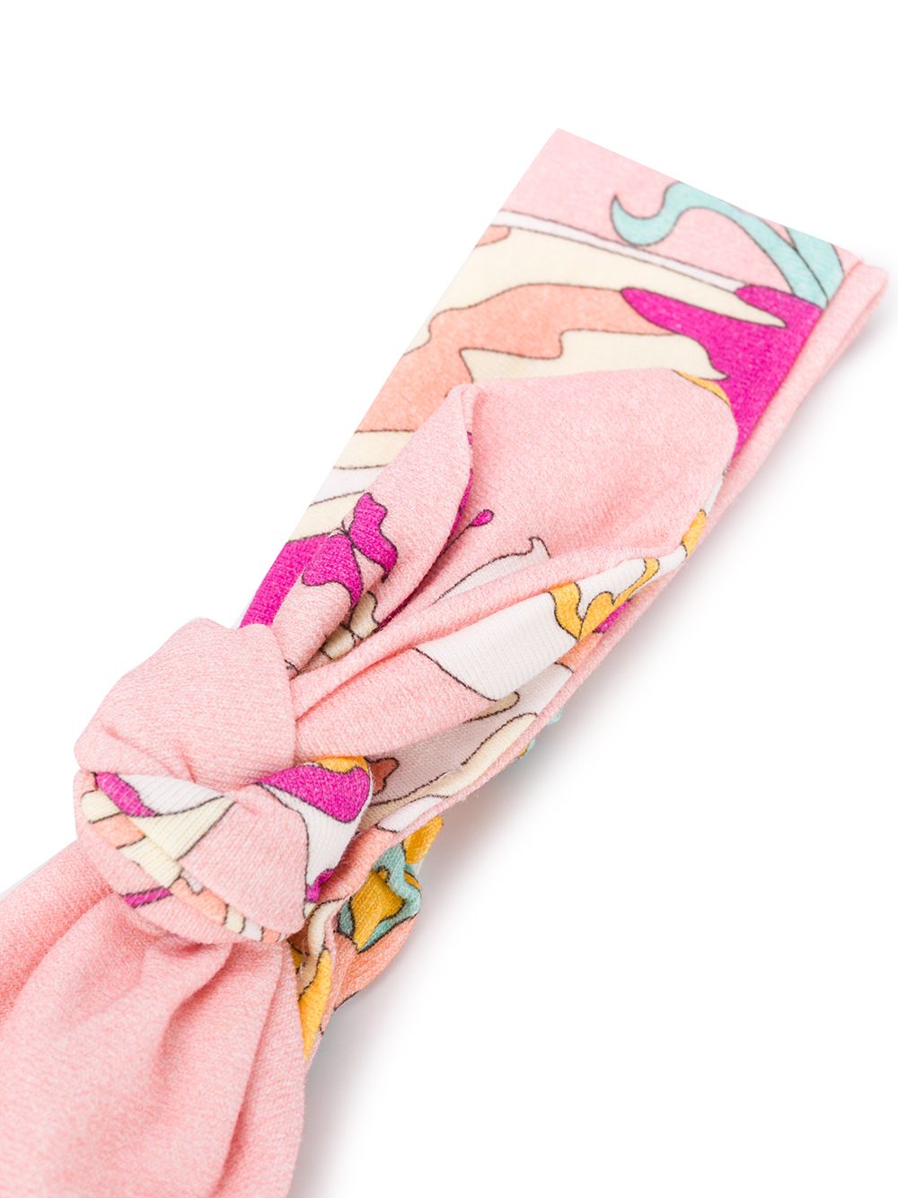 фото Emilio pucci junior abstract-print cotton headband