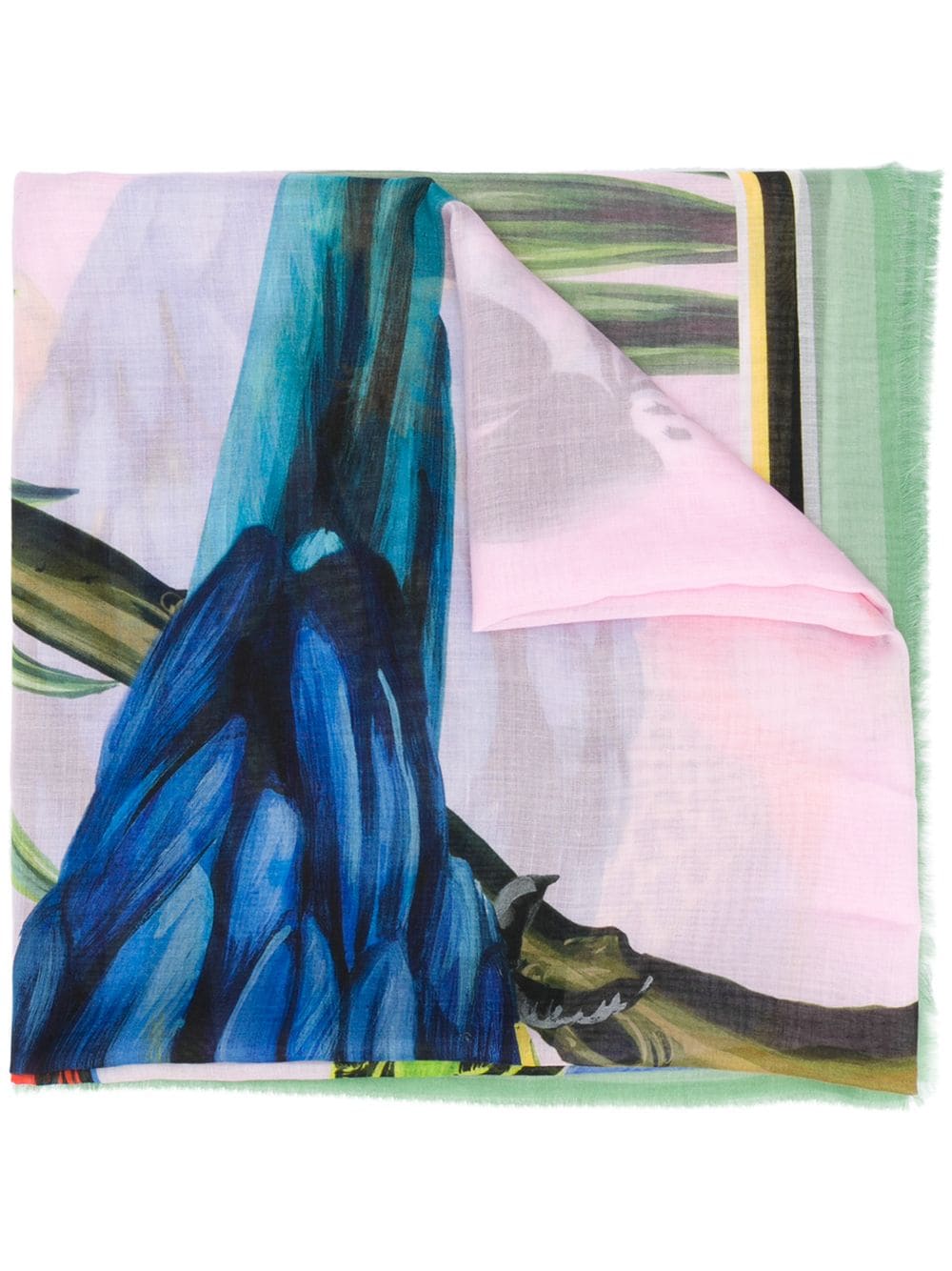 фото Dolce & gabbana платок с принтом в стиле колор-блок