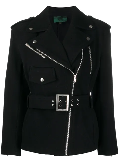 Jean Paul Gaultier Pre-Owned 1990s belted biker jacket
