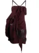 Image 1 of Christian Dior 2000s pre-owned draped corset dress