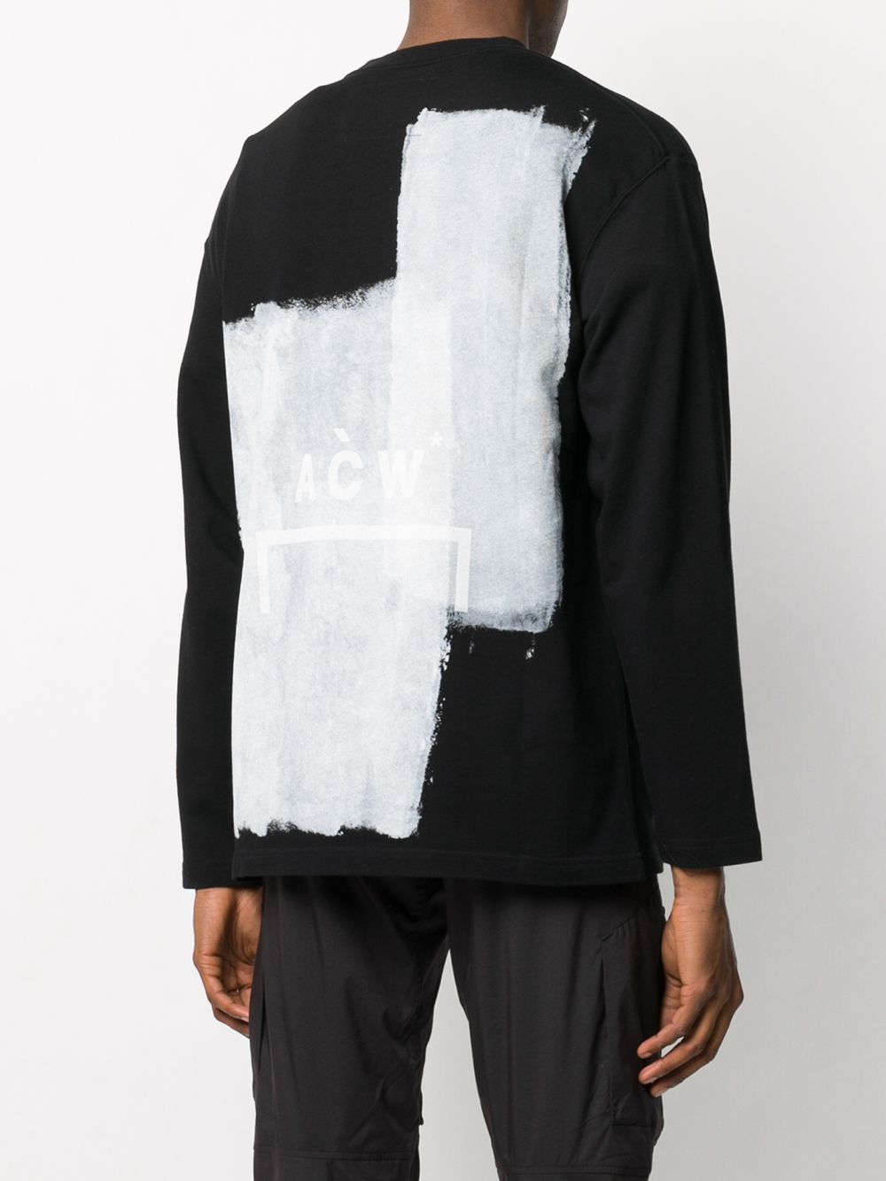 фото A-cold-wall* long sleeve abstract print top