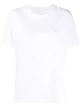 Viktor & Rolf No Embroidered Boxy Fit T-shirt - Farfetch