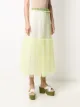 Viktor & Rolf inside-out effect tulle panel skirt