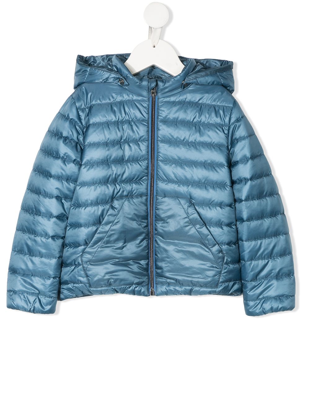 фото Herno kids hooded puffer jacket