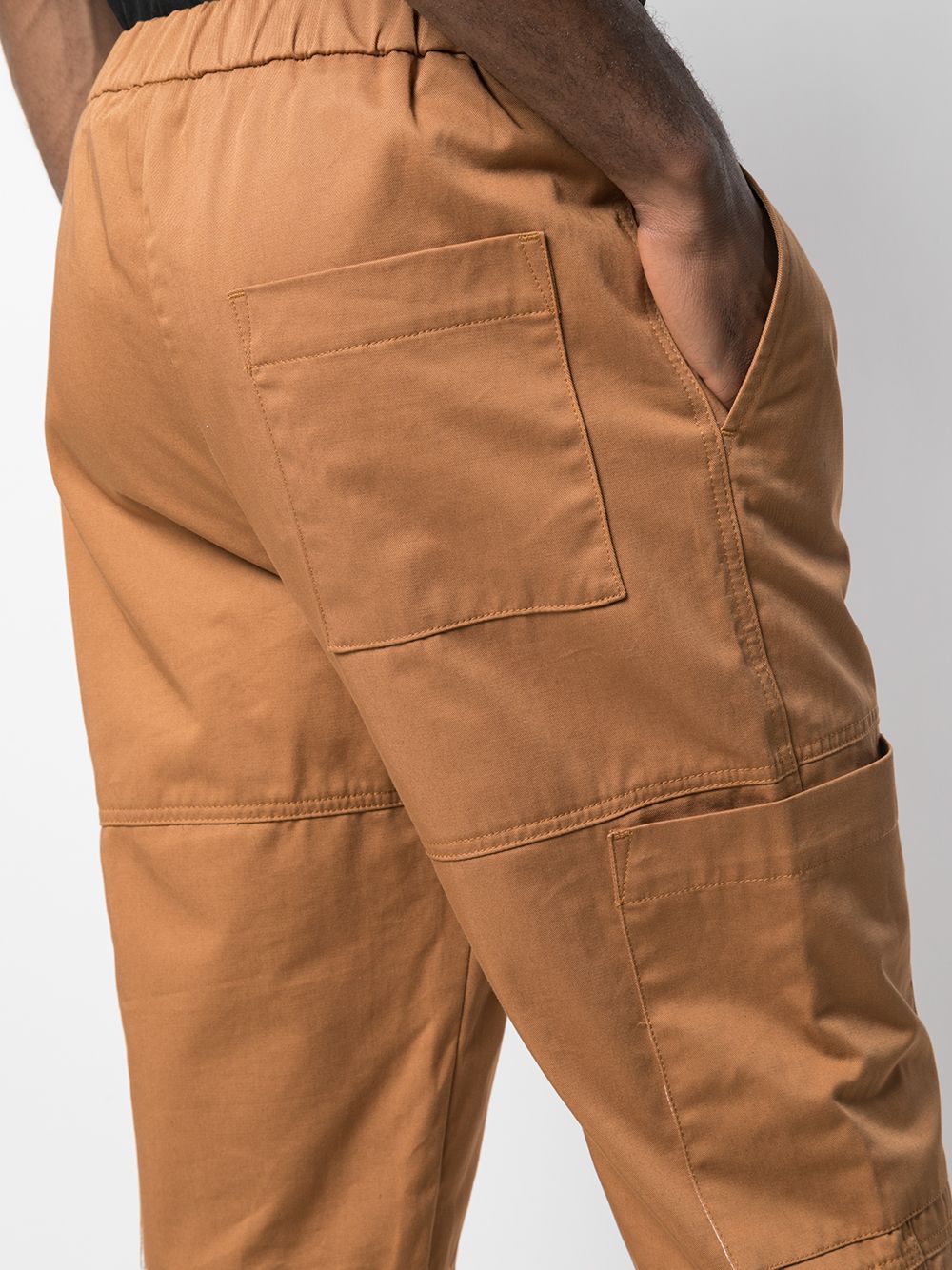 фото Kenzo tapered cropped cargo trousers