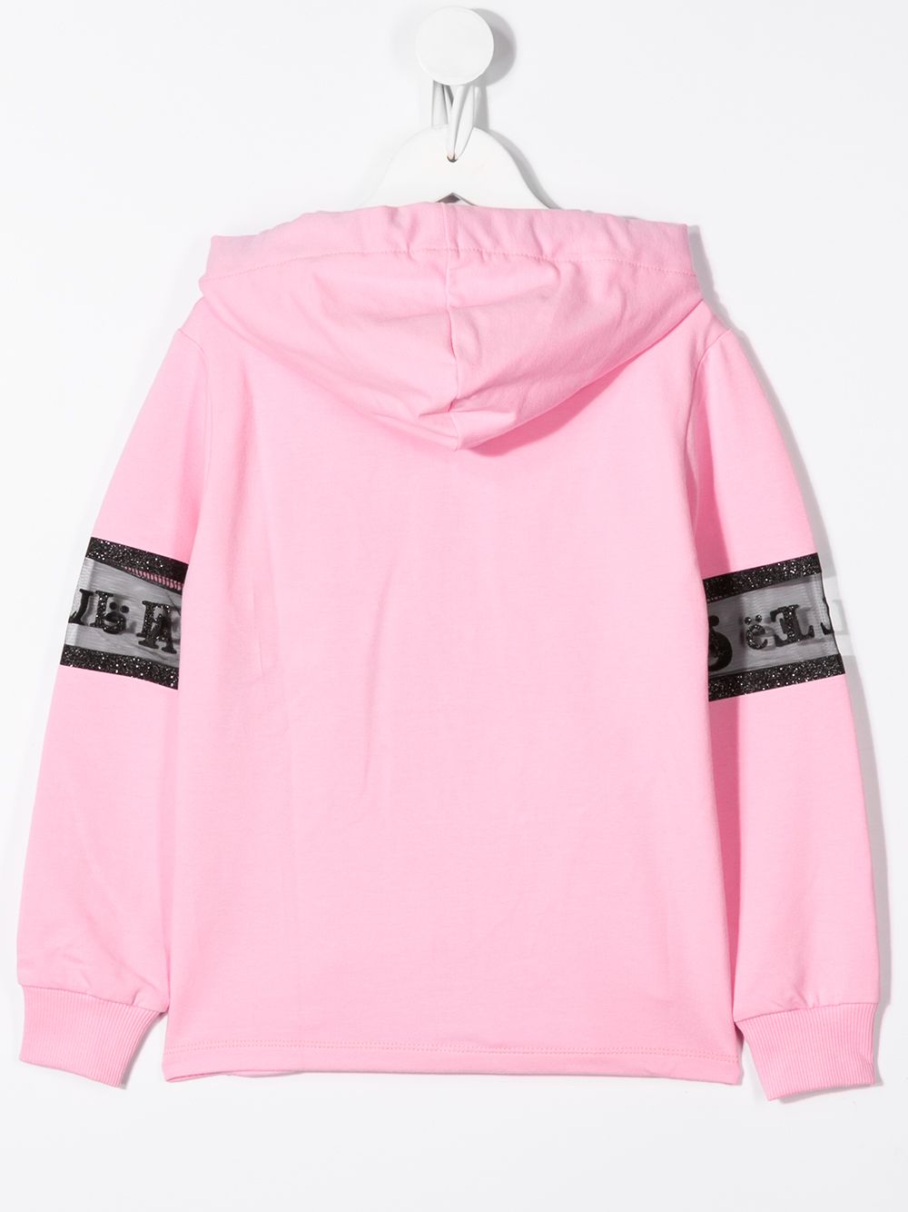 фото Gaelle paris kids logo band zip-up hoodie