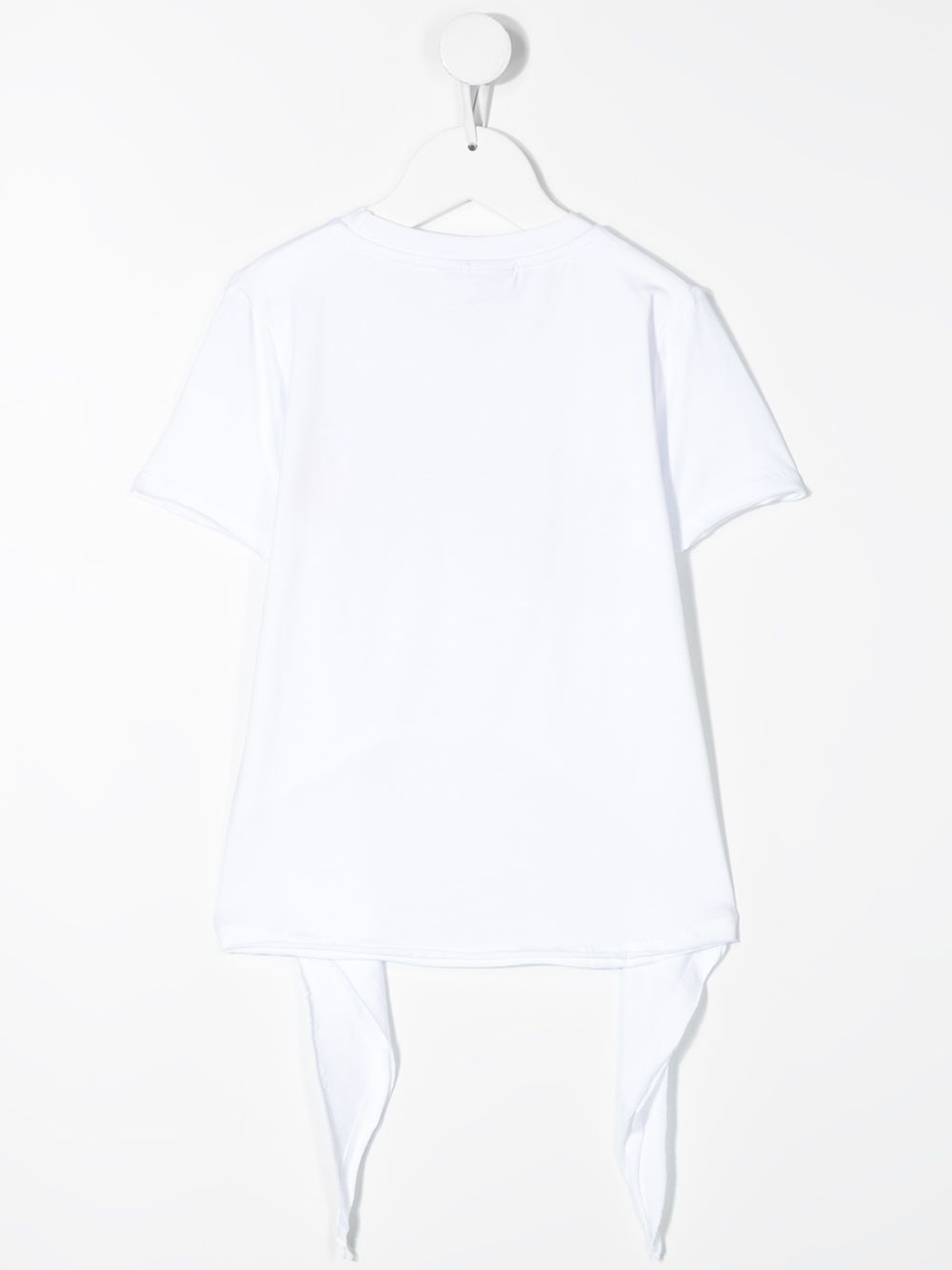 фото Gaelle paris kids box logo-print t-shirt