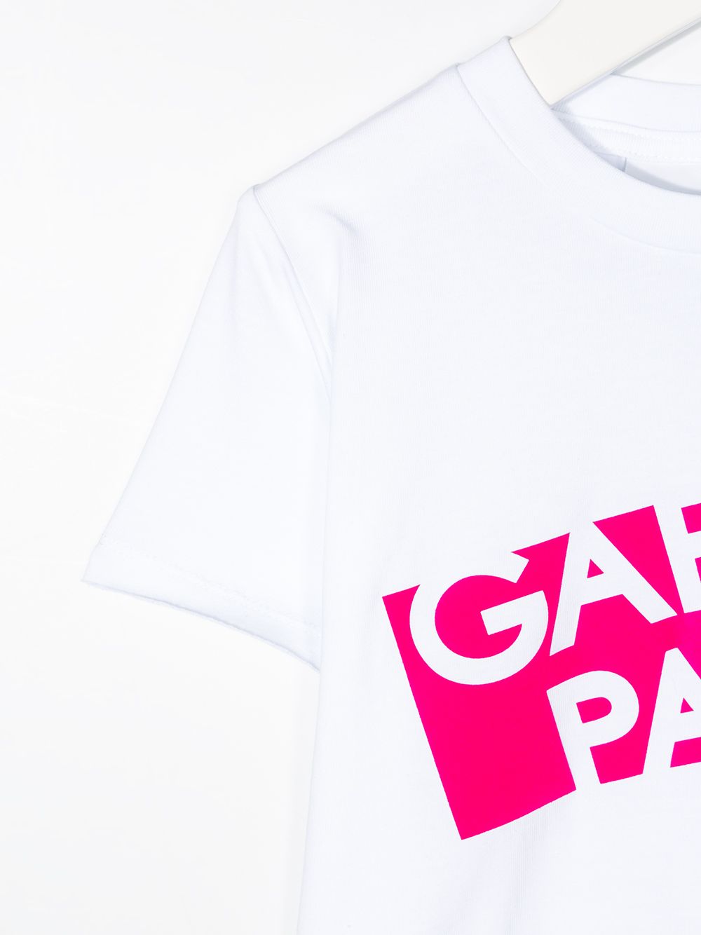 фото Gaelle paris kids box logo-print t-shirt