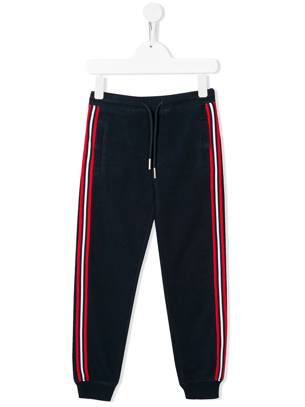Sun 68 Kids' Side Stripe Track Trousers In Blue