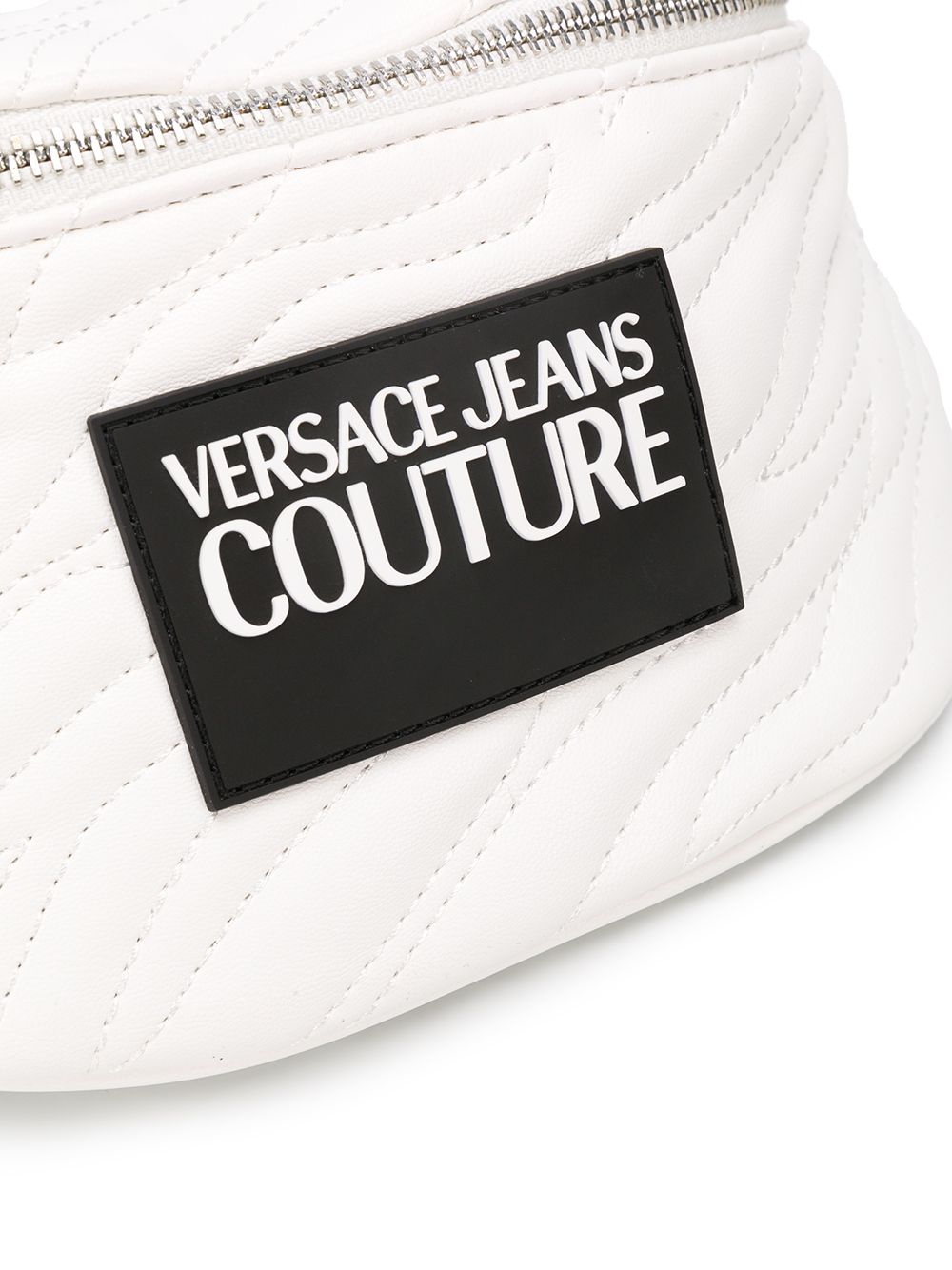 фото Versace jeans couture logo zipped belt bag