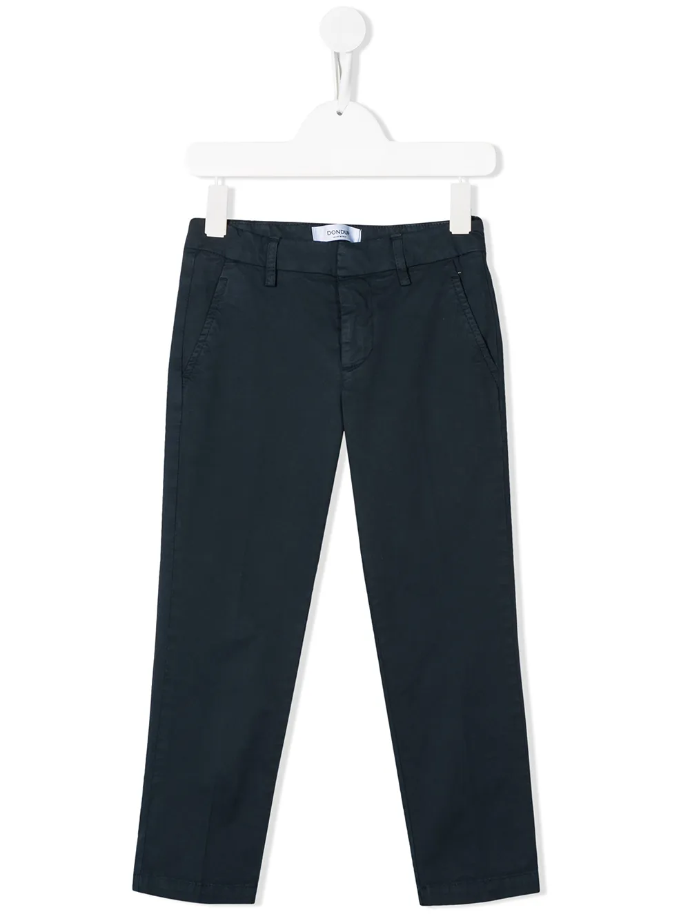 Dondup Kids' Gaubert Slim-fit Chinos In Blue