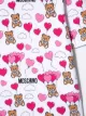 Moschino Kids تيشيرت بطبعة شعار الماركة ودمية دب