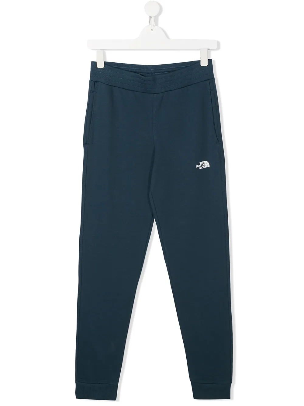 The North Face Teen Logo Track Trousers In Blue
