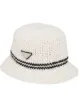 Image 1 of Prada crocheted logo-plaque hat