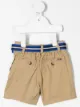 الصورة 2 من Ralph Lauren Kids شورت مخطط بحزام