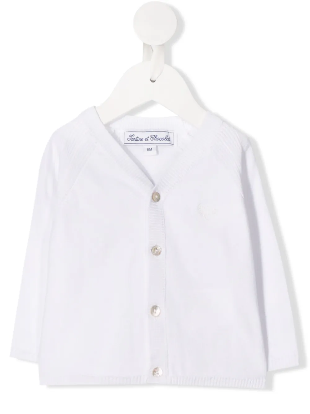 cardigan boutonné à col v