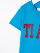 Alberta Ferretti Kids تيشيرت بشعار مطرز ورقبة دائرية
