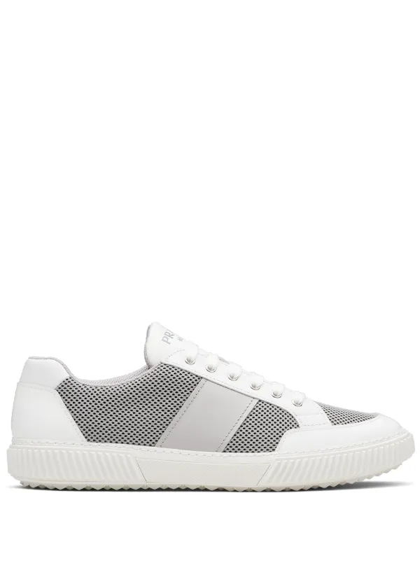 prada mesh low top sneakers