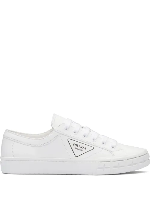 Baskets à logo imprimé - Prada - Modalova