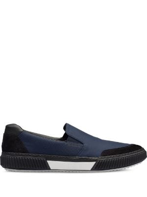 prada slip on sneakers mens