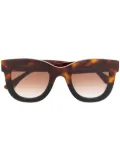 Thierry Lasry Gambly square-frame sunglasses - Brown