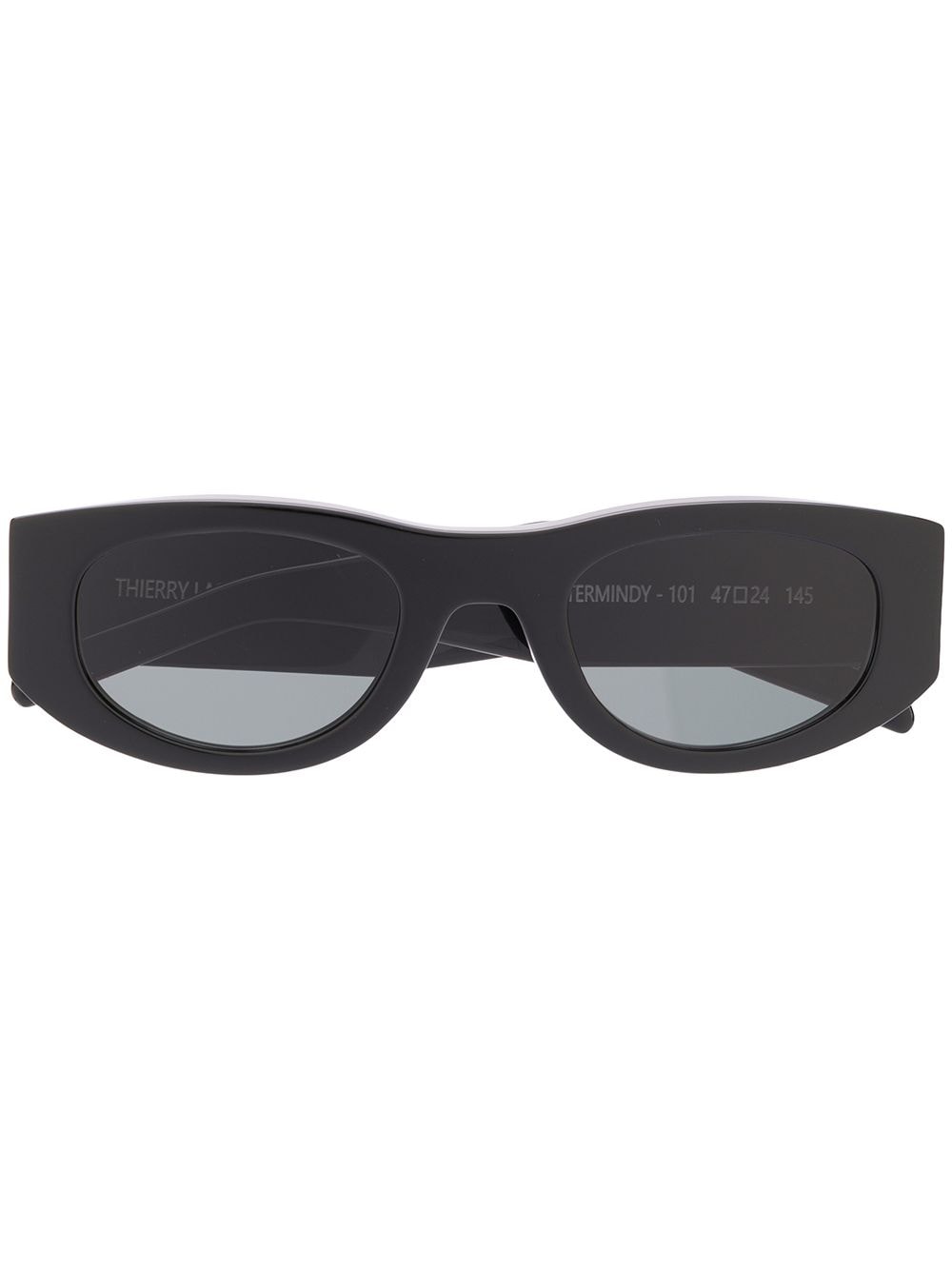 THIERRY LASRY MASTERMINDY OVAL-FRAME SUNGLASSES