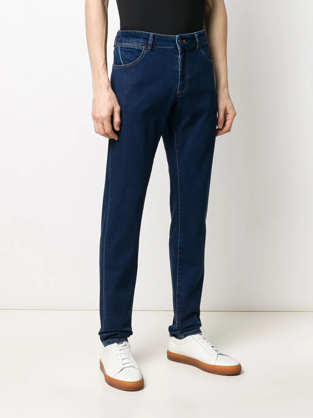 фото Pt05 прямые джинсы средней посадки