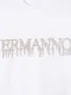 Ermanno Scervino Junior تيشيرت برقبة مقفولة مرصع بكريستال