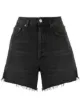 Image 1 of AGOLDE frayed edge shorts