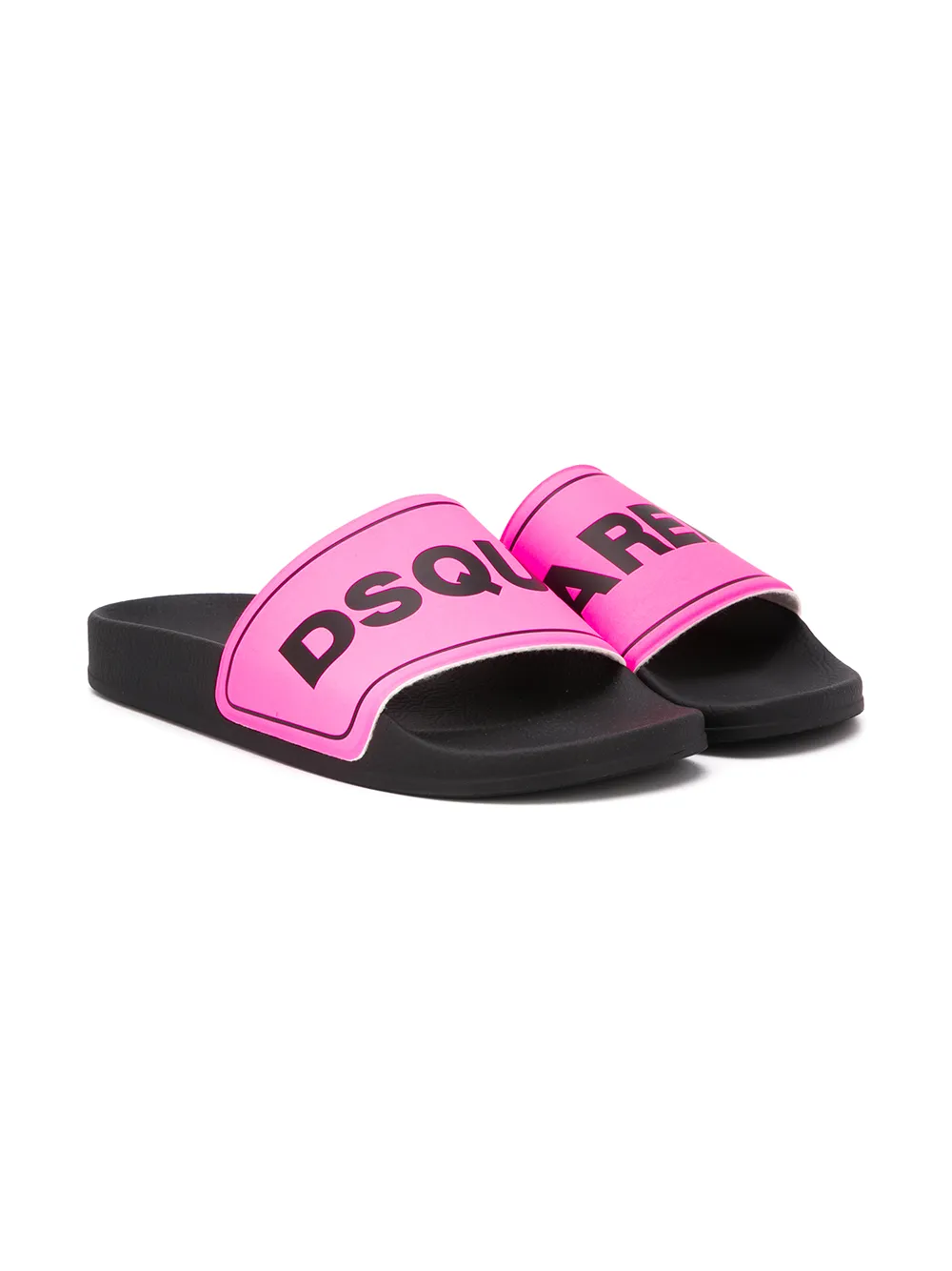 Dsquared2 Kids шлепанцы с логотипом Dsquared2 Kids шлепанцы с логотипом