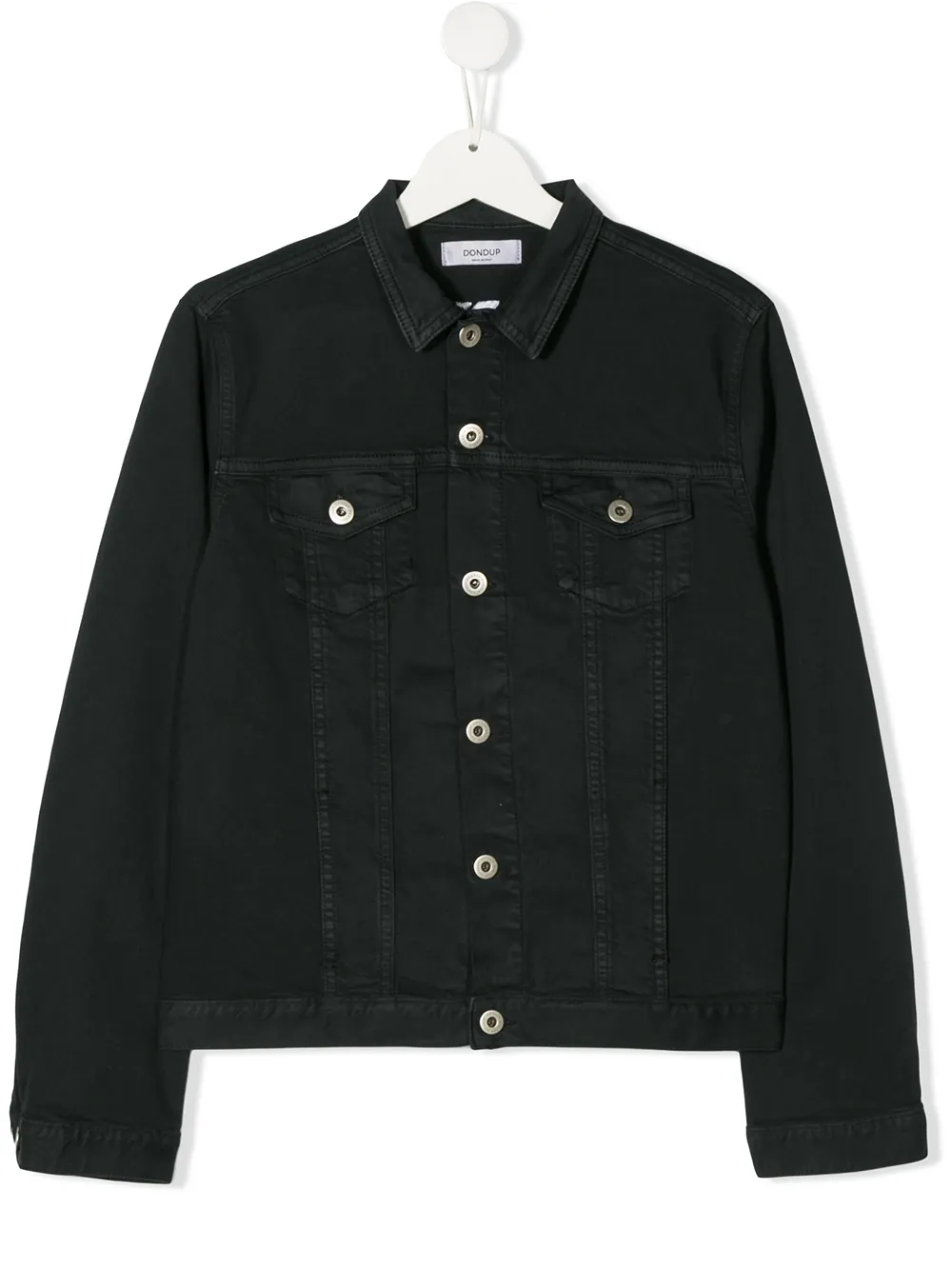 Dondup Kids джинсовая куртка с логотипом Dondup Kids джинсовая куртка с логотипом