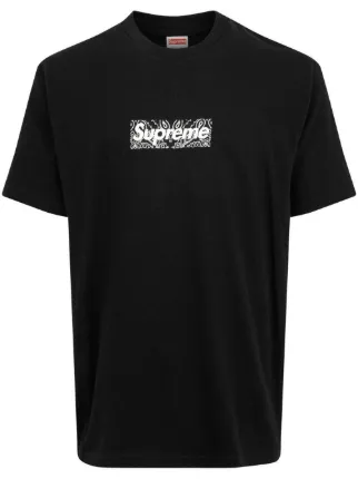 Supreme Bandana Box Logo T-shirt - Farfetch