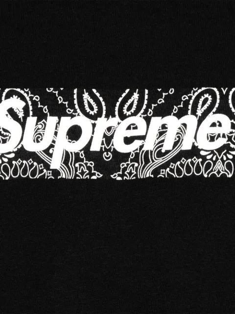 Supreme Bandana Box Logo T-shirt - Farfetch