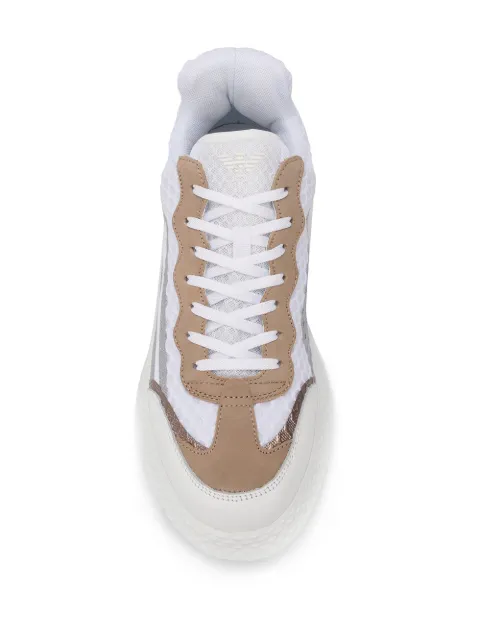 Emporio armani platform sneakers Clearance