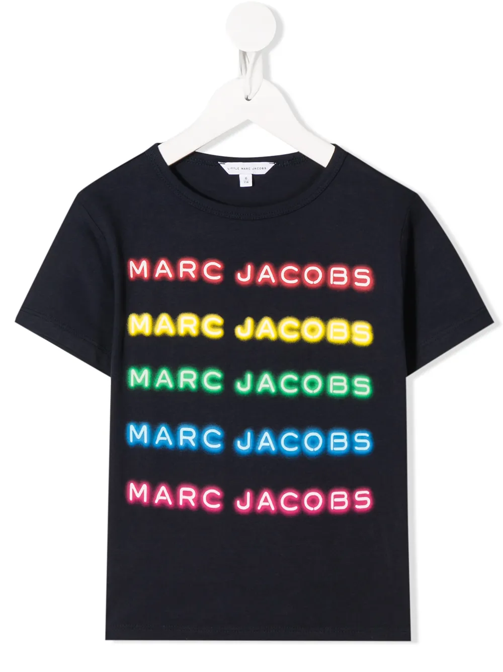 Marc Jacobs Kids' Logo T-shirt In Blue