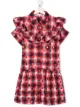 الصورة 1 من Little Marc Jacobs قميص كاروهات طويل