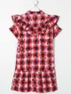 الصورة 2 من Little Marc Jacobs قميص كاروهات طويل