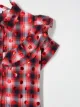 Little Marc Jacobs قميص كاروهات طويل