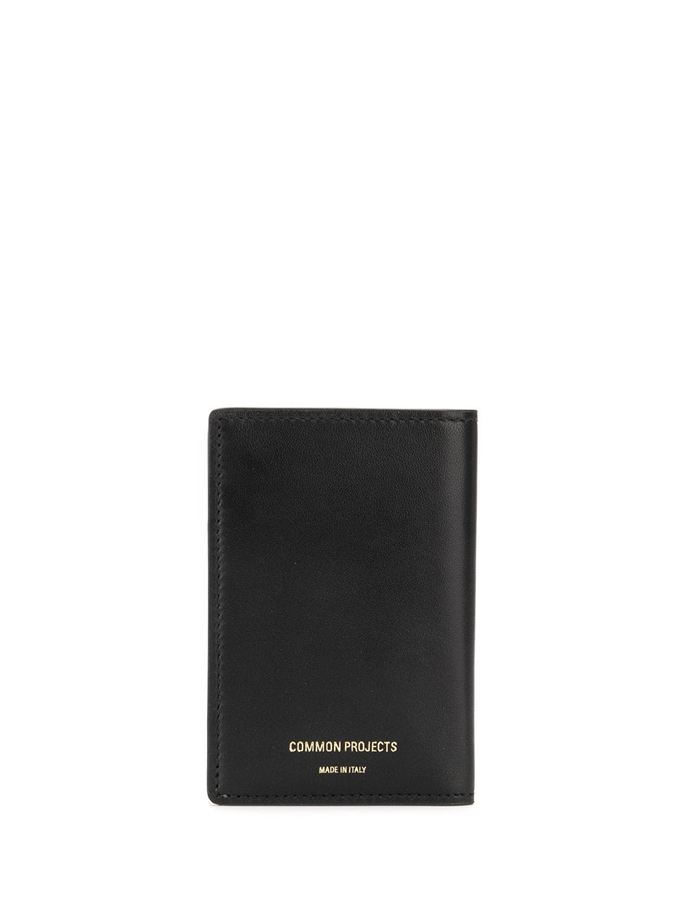 фото Common projects logo-stamp bifold wallet