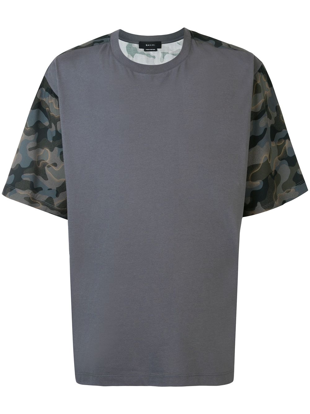 Qasimi Huwaylat Oversized T-shirt In Grey