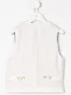 الصورة 2 من Brunello Cucinelli Kids صديري بصفي أزرار