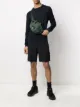 الصورة 2 من Moncler كنزة منسوجة مزينة بثلاثة ألوان
